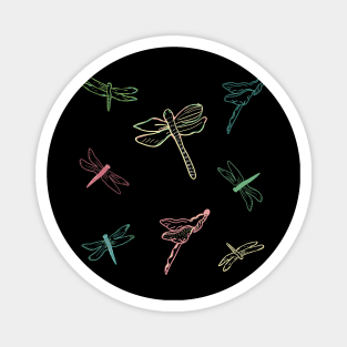 Butterfly and dragonfly Magnet